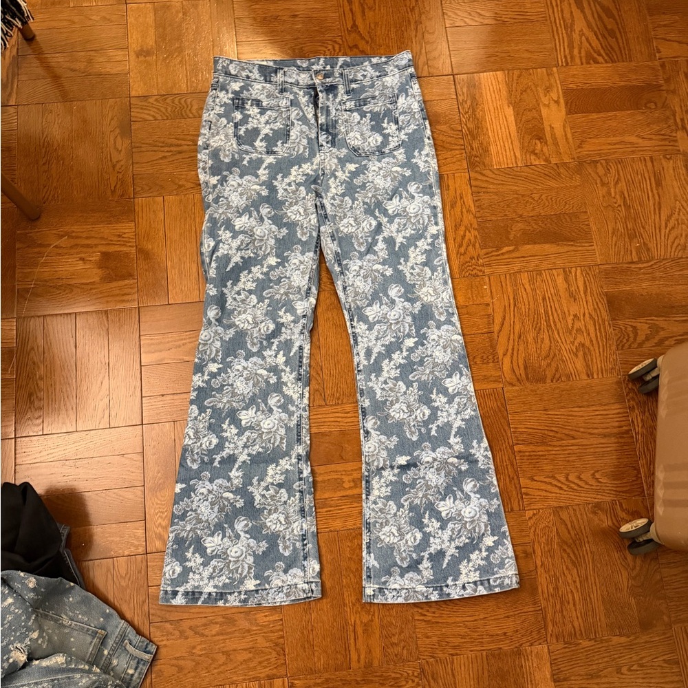 Gap x LoveShackFancy Floral jeans
